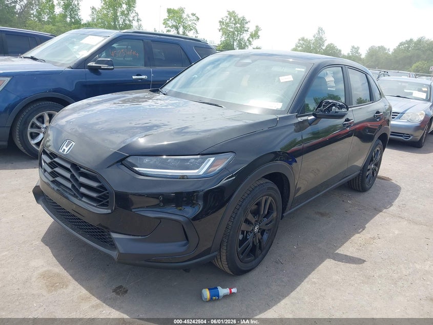 2026 Honda Hr-v VIN 3CZRZ2H58TM733028 IAAI salvage auction — HAIL, Salvage Title, sold $25 on 2026-07-31 (photo 2)