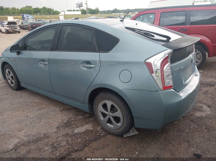 2013 Toyota Prius VIN JTDKN3DU3D5655237 IAAI salvage auction — NORMAL WEAR, Clear (New Mexico), sold $1,450 on 2026-07-08 (photo 3)