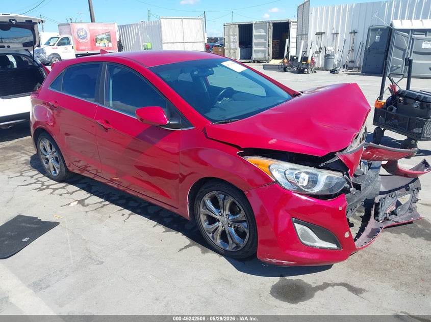 2013 Hyundai Elantra VIN KMHD35LE3DU130328 IAAI salvage auction — FRONT & REAR, Salvage Title, sold $650 on 2026-07-15 (photo 1)
