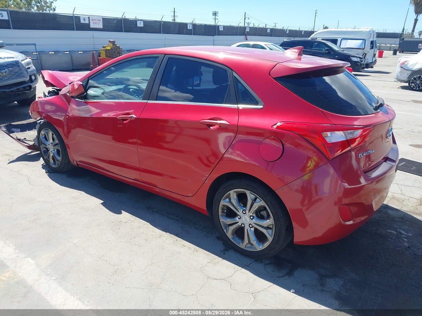 2013 Hyundai Elantra VIN KMHD35LE3DU130328 IAAI salvage auction — FRONT & REAR, Salvage Title, sold $650 on 2026-07-15 (photo 3)