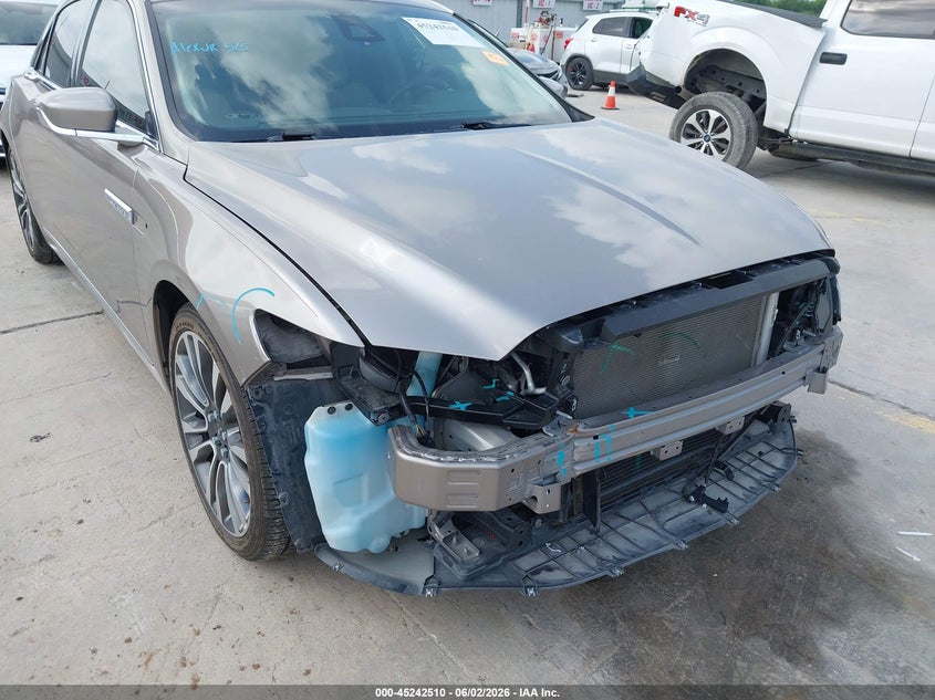 2018 Lincoln Continental VIN 1LN6L9SK0J5606354 IAAI salvage auction — FRONT END, Original (Texas), sold $6,600 on 2026-07-20 (photo 6)