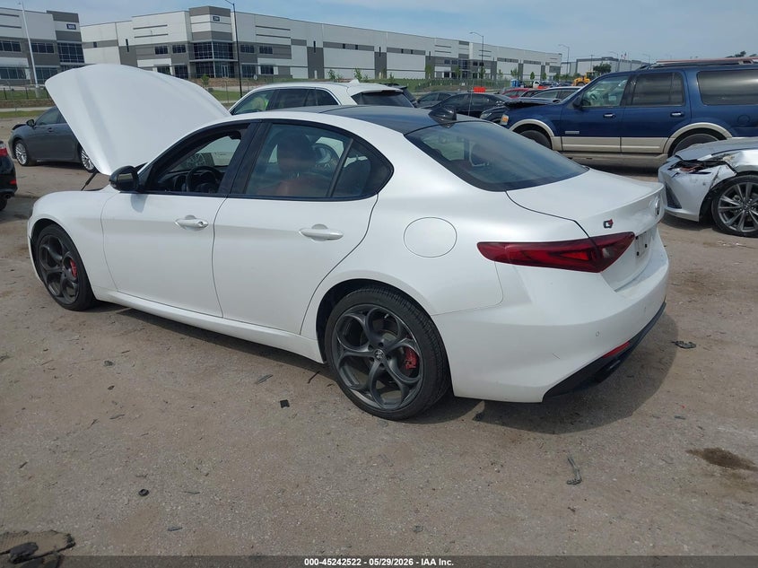 2019 Alfa romeo Giulia VIN ZARFANBN1K7601043 IAAI salvage auction — SUSPENSION, Original (Texas), sold $6,300 on 2026-07-31 (photo 3)