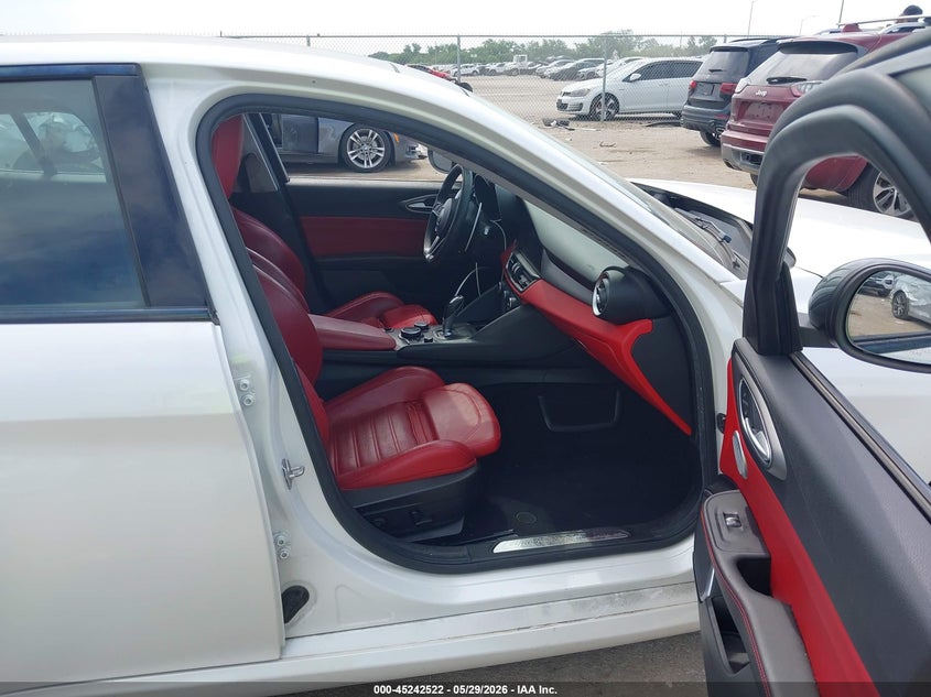 2019 Alfa romeo Giulia VIN ZARFANBN1K7601043 IAAI salvage auction — SUSPENSION, Original (Texas), sold $6,300 on 2026-07-31 (photo 5)