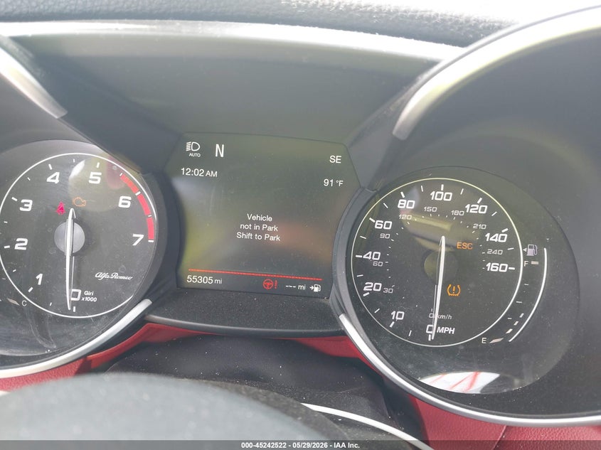 2019 Alfa romeo Giulia VIN ZARFANBN1K7601043 IAAI salvage auction — SUSPENSION, Original (Texas), sold $6,300 on 2026-07-31 (photo 7)