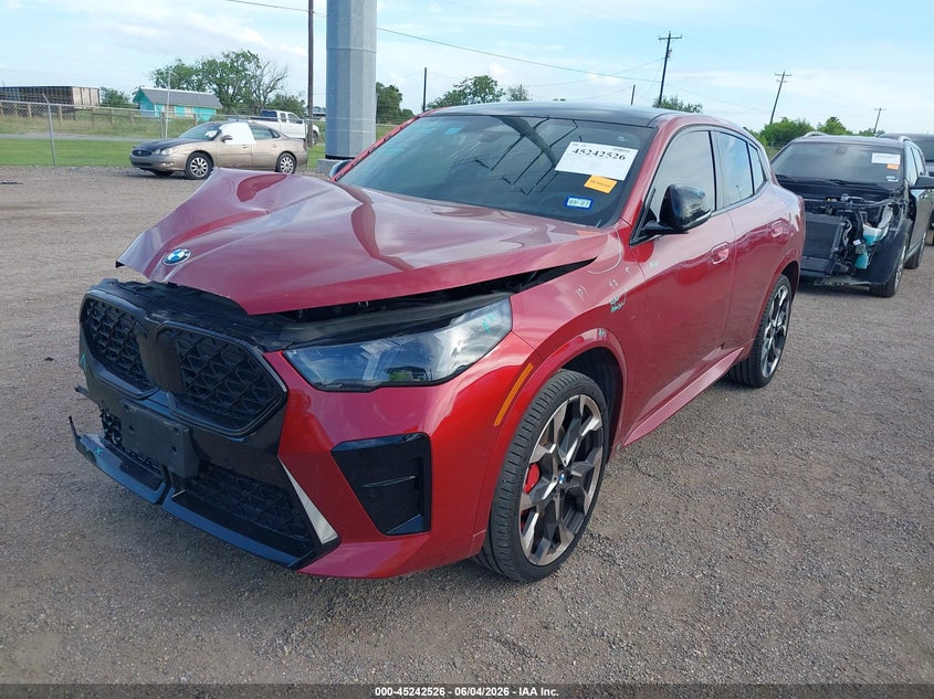 2025 BMW X2 VIN WBX63GM09S5267540 IAAI salvage auction — FRONT END, Salvage Title, sold $17,675 on 2026-08-25 (photo 2)