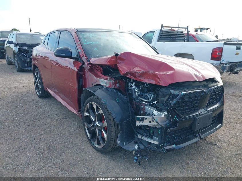 2025 BMW X2 VIN WBX63GM09S5267540 IAAI salvage auction — FRONT END, Salvage Title, sold $17,675 on 2026-08-25 (photo 6)