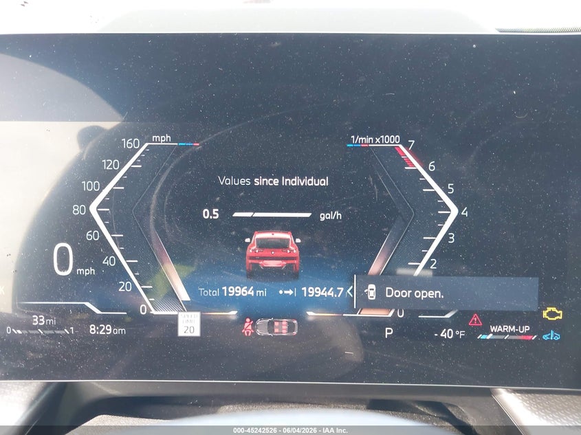 2025 BMW X2 VIN WBX63GM09S5267540 IAAI salvage auction — FRONT END, Salvage Title, sold $17,675 on 2026-08-25 (photo 7)