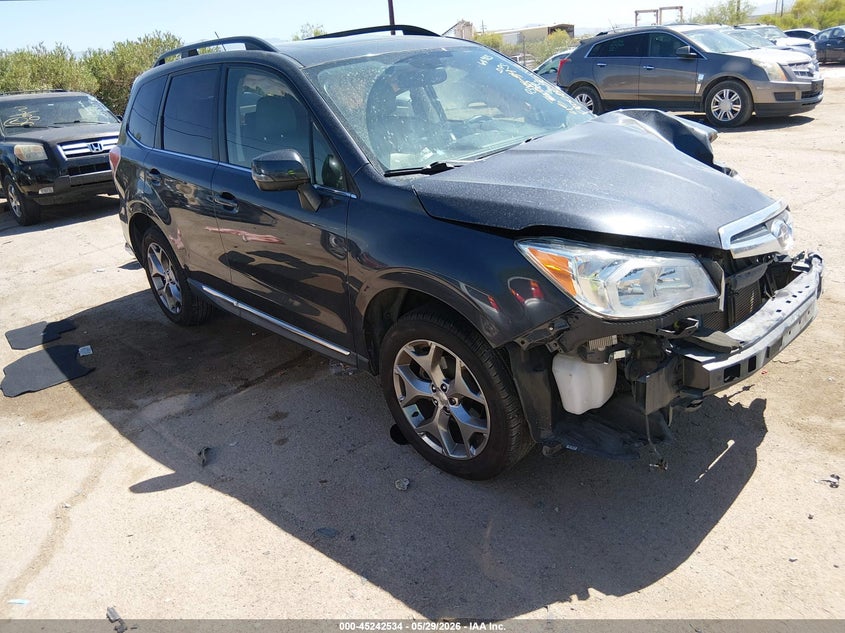2015 Subaru Forester VIN JF2SJAWC9FH577070 IAAI salvage auction — FRONT END, Salvage Title, sold $1,375 on 2026-07-23 (photo 1)