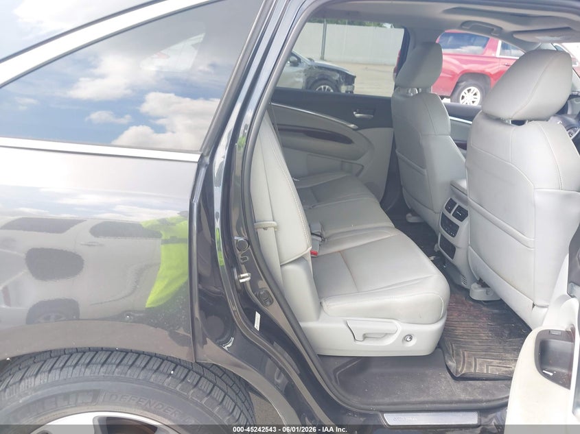 2014 Acura Mdx VIN 5FRYD3H2XEB006717 IAAI salvage auction — HAIL, Salvage Title, sold $3,875 on 2026-07-24 (photo 8)