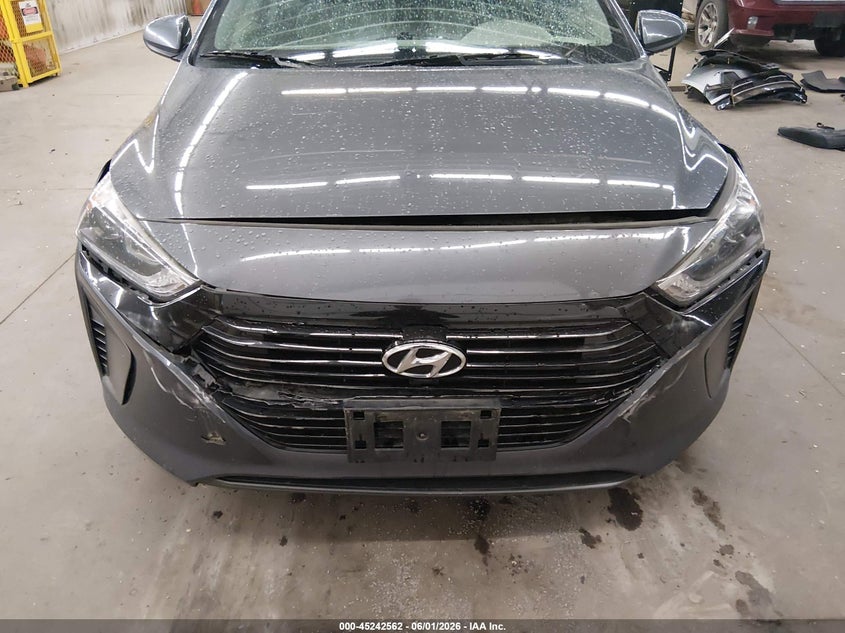 2017 Hyundai Ioniq VIN KMHC65LC2HU023536 IAAI salvage auction — FRONT END, Salvage Title, sold $1,050 on 2026-07-07 (photo 6)