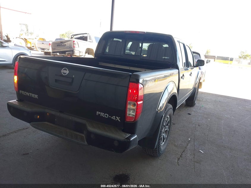 2019 Nissan Frontier VIN 1N6AD0EV0KN708913 IAAI salvage auction — FRONT END, Salvage (California), sold $7,300 on 2026-09-02 (photo 4)