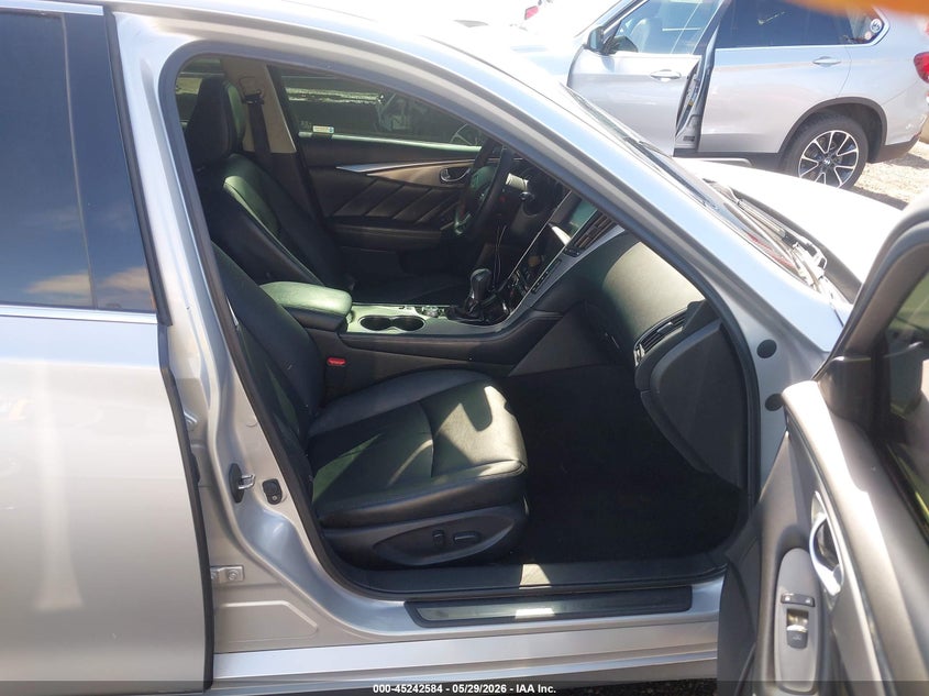 2016 Infiniti Q50 VIN JN1CV7AR8GM252797 IAAI salvage auction — RIGHT SIDE, Salvage Title, sold $1,350 on 2026-07-21 (photo 5)