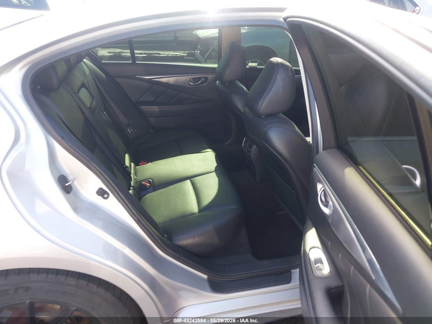 2016 Infiniti Q50 VIN JN1CV7AR8GM252797 IAAI salvage auction — RIGHT SIDE, Salvage Title, sold $1,350 on 2026-07-21 (photo 8)