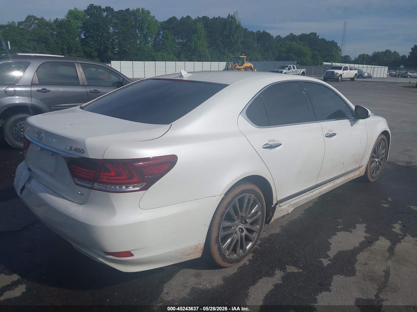 2013 Lexus Ls 460 VIN JTHCL5EF4D5019222 IAAI salvage auction — NORMAL WEAR, Repossession Paperwork (Georgia), sold $5,150 on 2026-07-08 (photo 4)