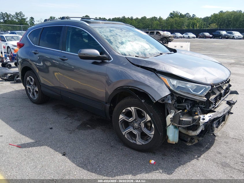 2018 Honda Cr-v VIN 7FARW2H87JE036285 IAAI salvage auction — FRONT END, Salvage Title, sold $5,400 on 2026-07-12 (photo 1)
