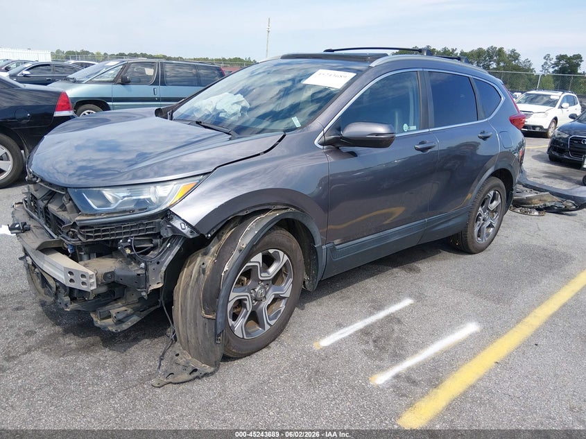 2018 Honda Cr-v VIN 7FARW2H87JE036285 IAAI salvage auction — FRONT END, Salvage Title, sold $5,400 on 2026-07-12 (photo 2)