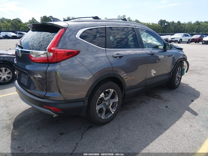 2018 Honda Cr-v VIN 7FARW2H87JE036285 IAAI salvage auction — FRONT END, Salvage Title, sold $5,400 on 2026-07-12 (photo 4)