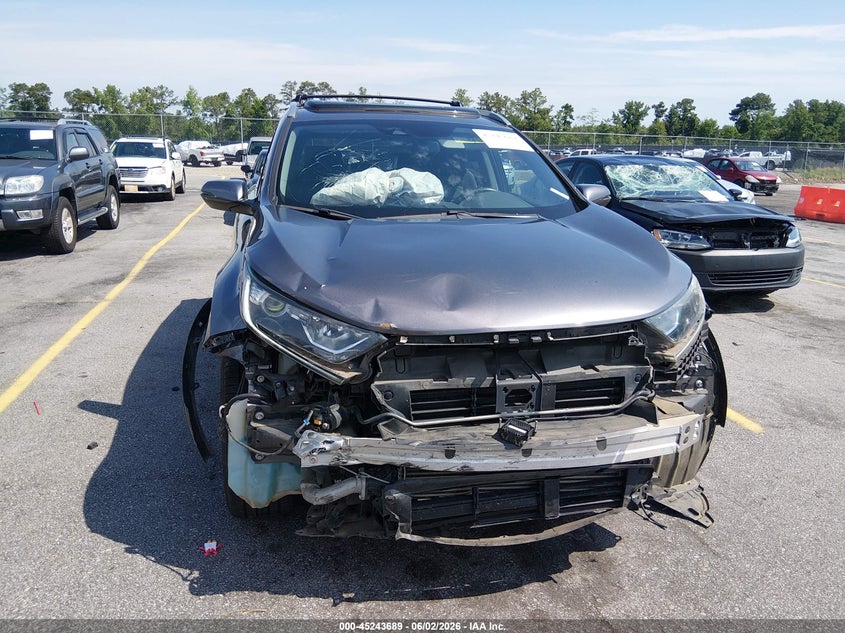 2018 Honda Cr-v VIN 7FARW2H87JE036285 IAAI salvage auction — FRONT END, Salvage Title, sold $5,400 on 2026-07-12 (photo 6)