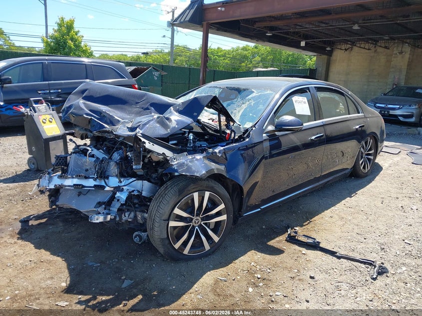 2026 Mercedes-benz S-klasse VIN W1K6G7GB3TA351818 IAAI salvage auction — FRONT END, Salvage Title, sold $12,100 on 2026-07-28 (photo 2)