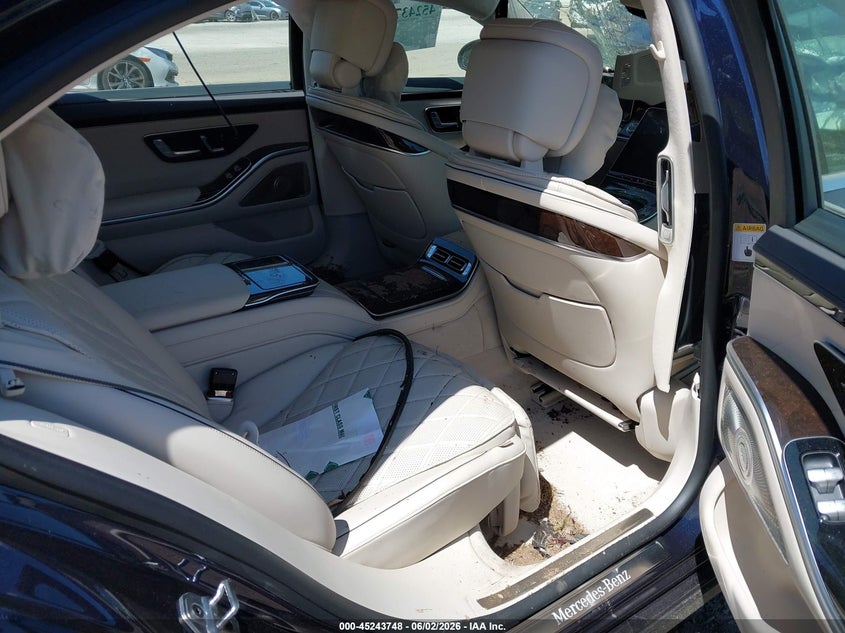2026 Mercedes-benz S-klasse VIN W1K6G7GB3TA351818 IAAI salvage auction — FRONT END, Salvage Title, sold $12,100 on 2026-07-28 (photo 8)