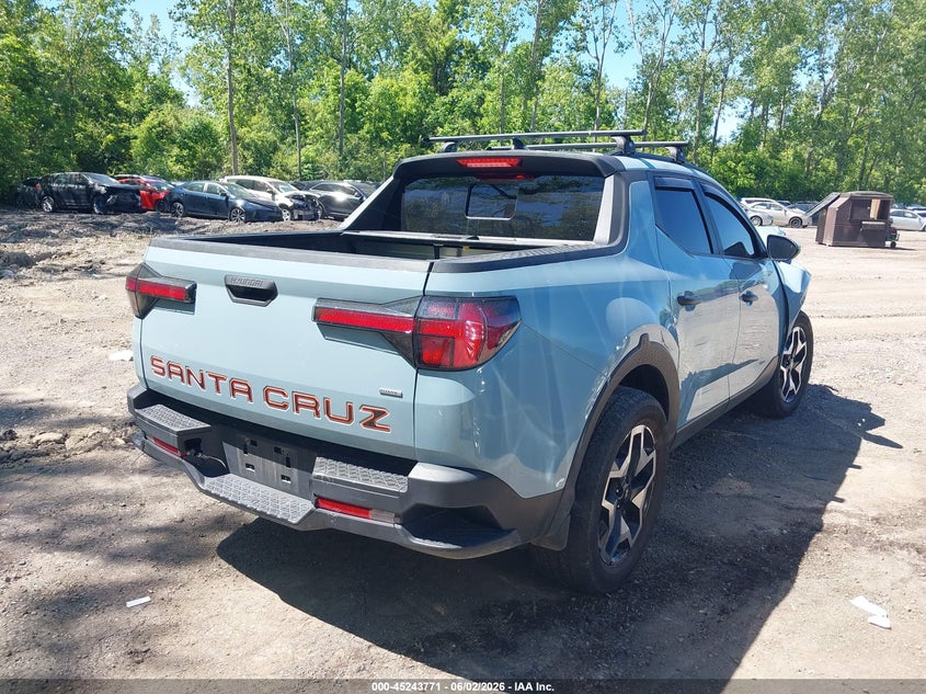 2023 Hyundai Santa cruz VIN 5NTJCDAE4PH074002 IAAI salvage auction — FRONT END, Salvage Title, sold $5,900 on 2026-07-14 (photo 4)