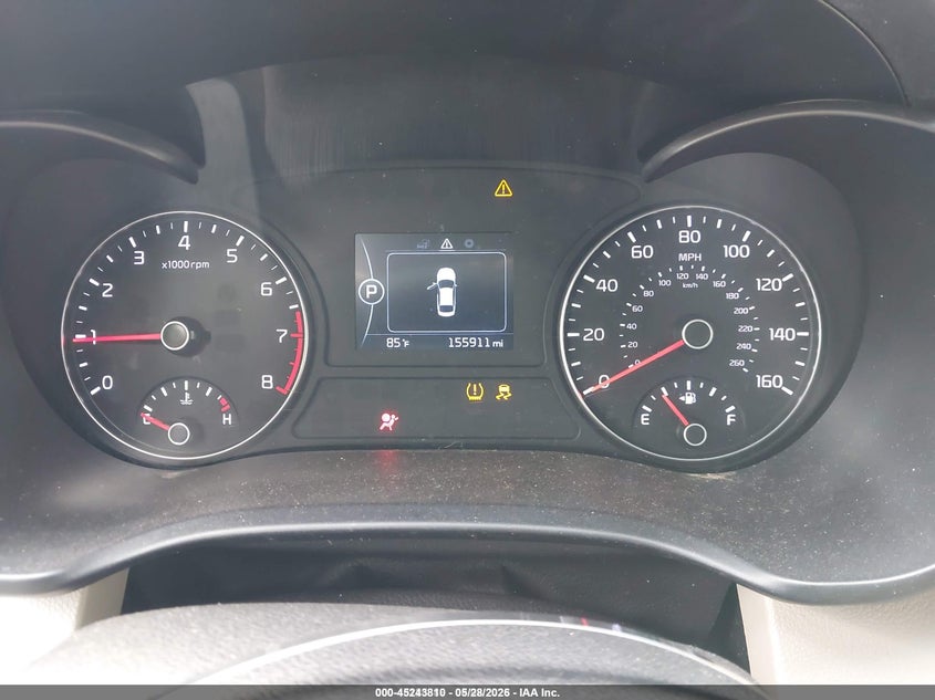 2016 Kia Optima VIN 5XXGT4L32GG105585 IAAI salvage auction — RIGHT SIDE, Salvage Title, sold $875 on 2026-07-15 (photo 7)