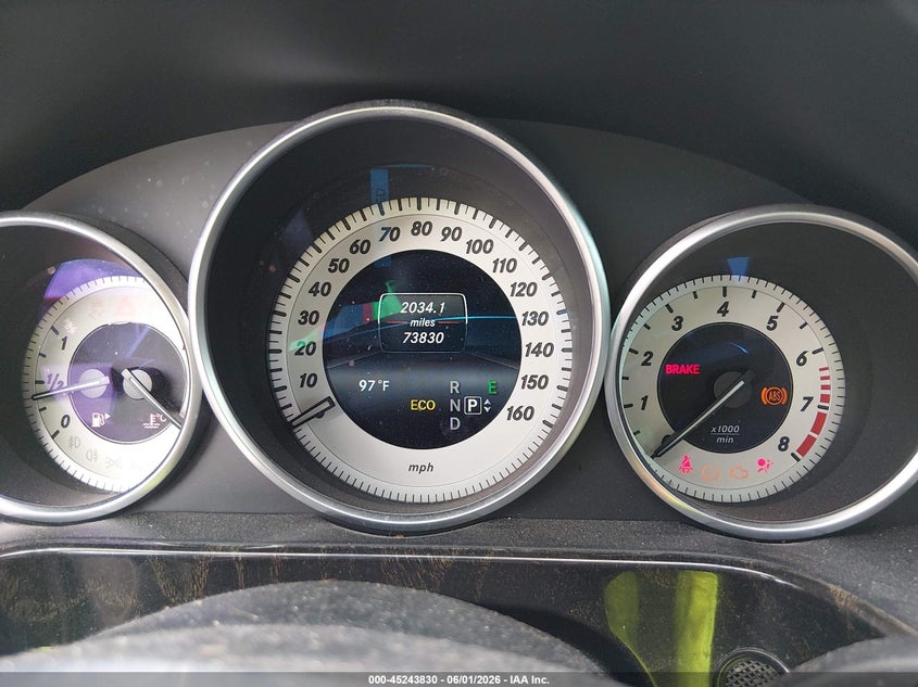 2014 Mercedes-benz E-klasse VIN WDDHF5KBXEA972094 IAAI salvage auction — WATER/FLOOD, Salvage (Texas), sold $2,850 on 2026-07-31 (photo 7)