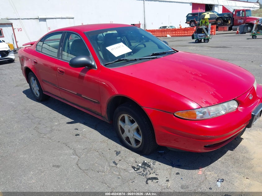 2003 Oldsmobile Alero VIN 1G3NL52F73C117959 IAAI salvage auction — FRONT END, Clear-Dealer Only (Oregon), sold $100 on 2026-07-09 (photo 1)