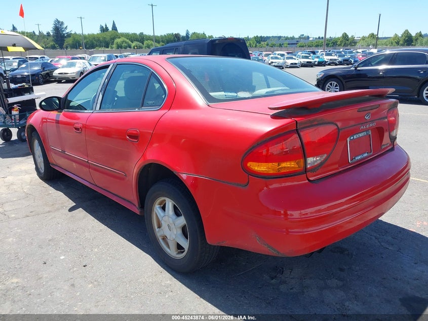 2003 Oldsmobile Alero VIN 1G3NL52F73C117959 IAAI salvage auction — FRONT END, Clear-Dealer Only (Oregon), sold $100 on 2026-07-09 (photo 3)