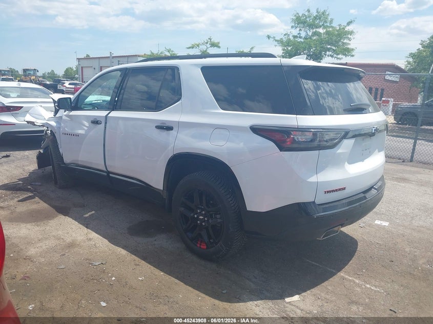 2019 Chevrolet Traverse VIN 1GNEVKKW7KJ218106 IAAI salvage auction — FRONT END, Salvage Title, sold $3,800 on 2026-07-09 (photo 3)