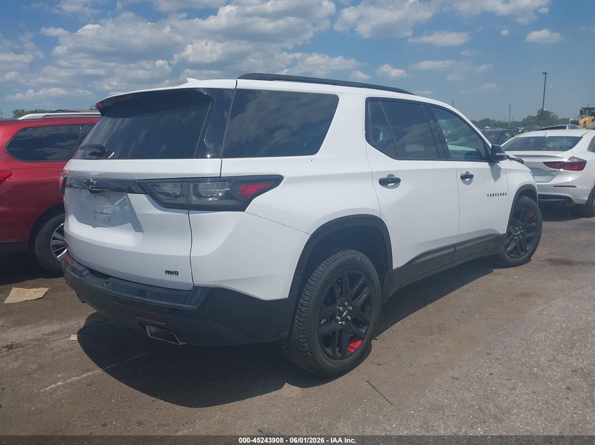 2019 Chevrolet Traverse VIN 1GNEVKKW7KJ218106 IAAI salvage auction — FRONT END, Salvage Title, sold $3,800 on 2026-07-09 (photo 4)