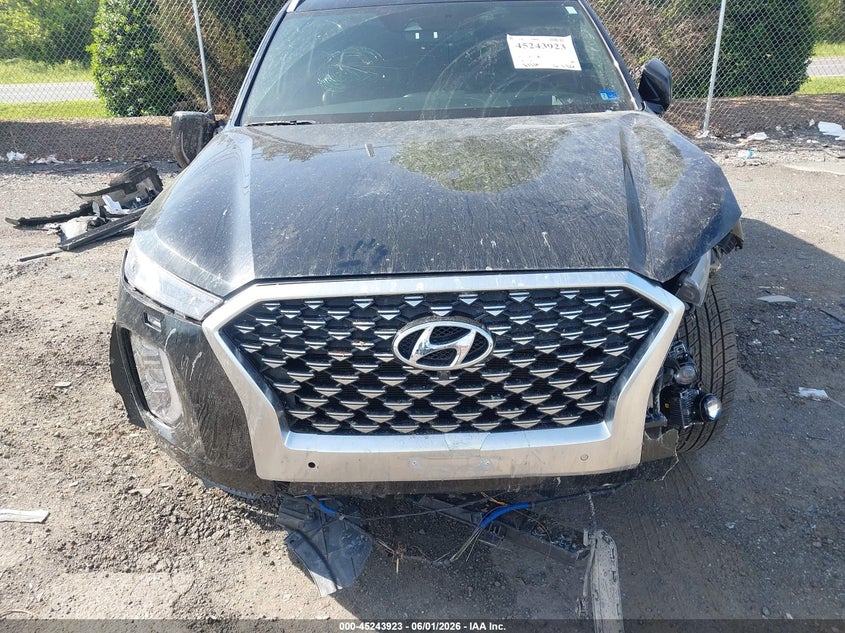 2021 Hyundai Palisade VIN KM8R7DHEXMU180012 IAAI salvage auction — FRONT END, Salvage Title, sold $6,500 on 2026-07-21 (photo 6)