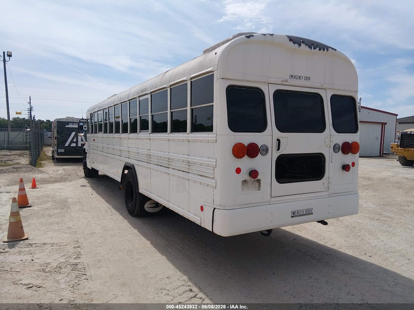 2015 Blue bird School bus / transit bus VIN 1BAKGCPA9FF310507 IAAI salvage auction — ROOF, SF97 (Alabama), sold $13,950 on 2026-08-13 (photo 3)