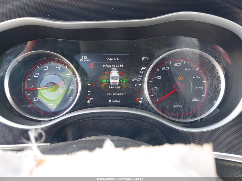2015 Dodge Charger VIN 2C3CDXCT5FH915628 IAAI salvage auction — FRONT END, Salvage Title, sold $2,500 on 2026-07-21 (photo 7)