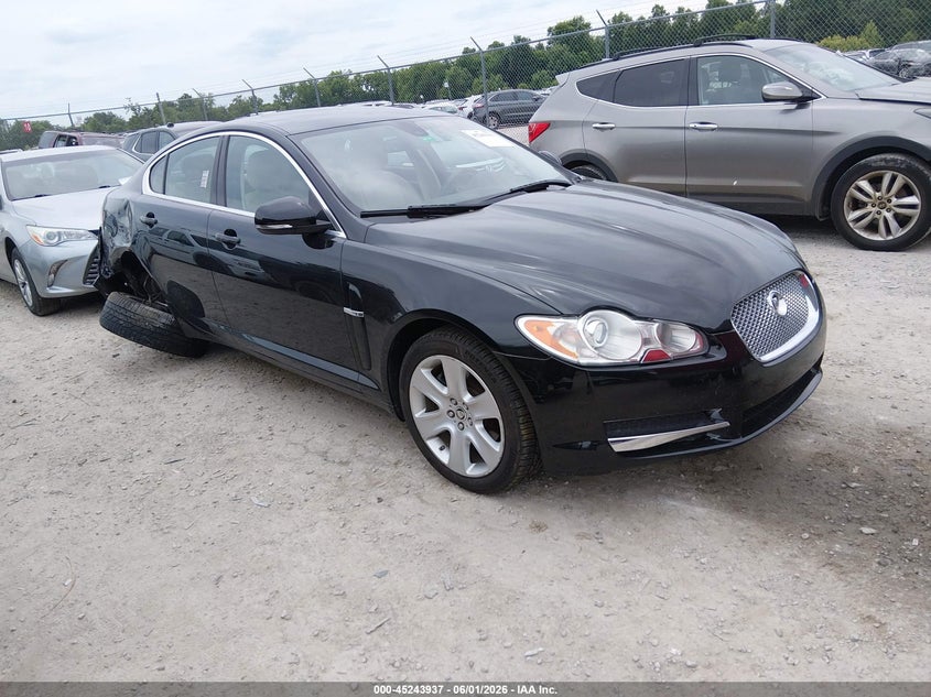 2010 Jaguar Xf VIN SAJWA0FA1AHR65915 IAAI salvage auction — RIGHT REAR, Salvage (Kentucky), sold $425 on 2026-07-29 (photo 1)