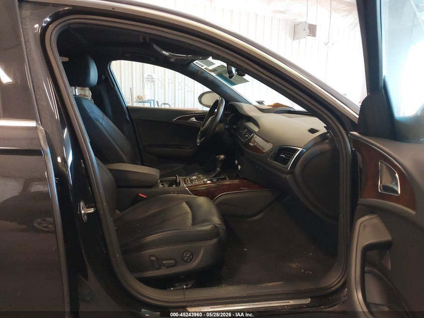 2012 Audi A6 VIN WAUJGAFC8CN136243 IAAI salvage auction — FRONT END, Salvage (Texas), sold $750 on 2026-07-21 (photo 5)