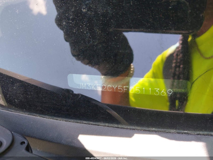 2015 Mazda Cx-5 VIN JM3KE2CY5F0511369 IAAI salvage auction — FRONT END, Salvage Title, sold $25 on 2026-07-23 (photo 9)