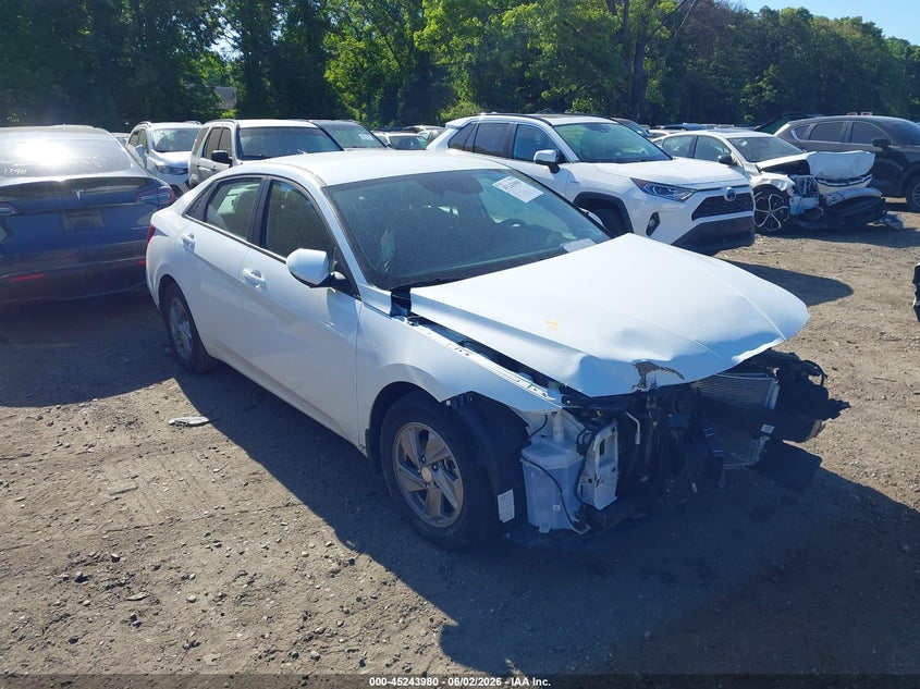2025 Hyundai Elantra VIN KMHLL4DG9SU007538 IAAI salvage auction — FRONT END, Salvage Title, sold $4,800 on 2026-07-07 (photo 1)