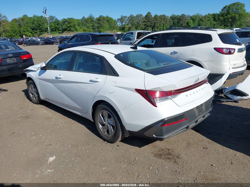 2025 Hyundai Elantra VIN KMHLL4DG9SU007538 IAAI salvage auction — FRONT END, Salvage Title, sold $4,800 on 2026-07-07 (photo 3)
