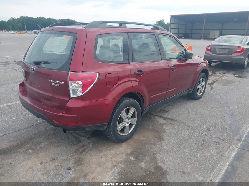 2011 Subaru Forester VIN JF2SHABC0BH710097 IAAI salvage auction — REAR END, Clear (Indiana), sold $500 on 2026-07-09 (photo 4)