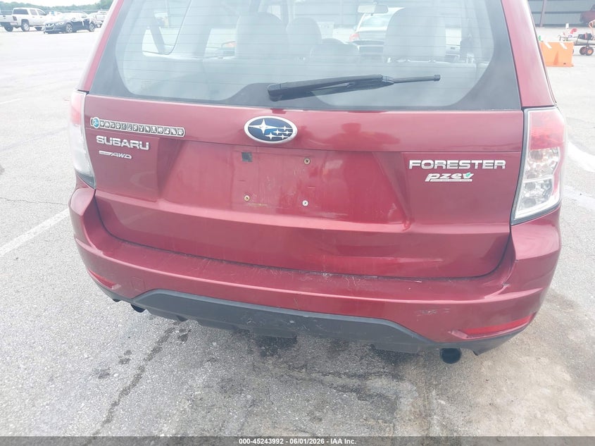 2011 Subaru Forester VIN JF2SHABC0BH710097 IAAI salvage auction — REAR END, Clear (Indiana), sold $500 on 2026-07-09 (photo 6)
