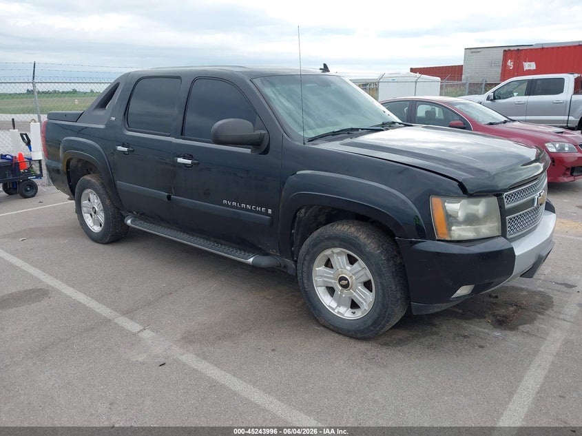 2008 Chevrolet Avalanche VIN 3GNFK12368G106856 IAAI salvage auction — RIGHT FRONT, Salvage (Idaho), sold $725 on 2026-07-09 (photo 1)