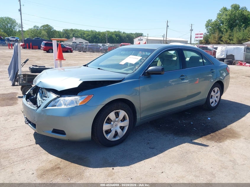 2007 Toyota Camry VIN JTNBK46K073023088 IAAI salvage auction — FRONT END, Clear (Indiana), sold $575 on 2026-07-12 (photo 2)
