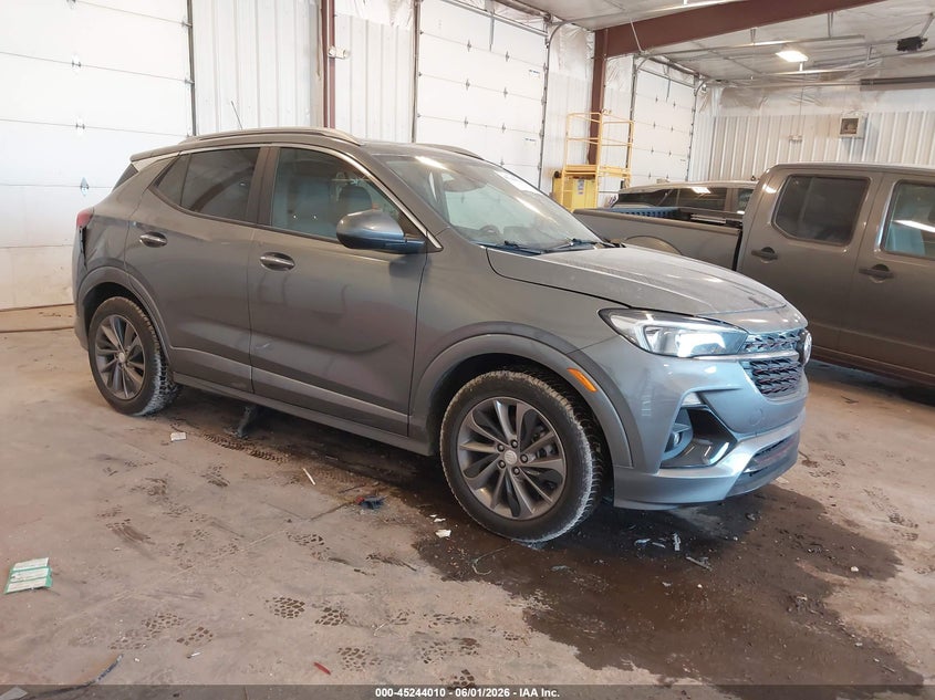 2022 Buick Encore gx VIN KL4MMDSL0NB067837 IAAI salvage auction — LEFT SIDE, Salvage Title, sold $3,300 on 2026-07-28 (photo 1)