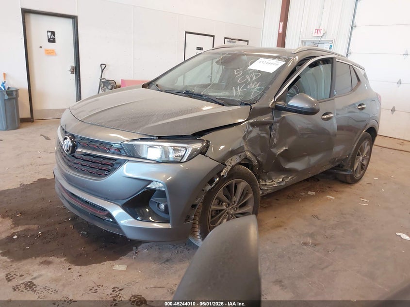 2022 Buick Encore gx VIN KL4MMDSL0NB067837 IAAI salvage auction — LEFT SIDE, Salvage Title, sold $3,300 on 2026-07-28 (photo 2)