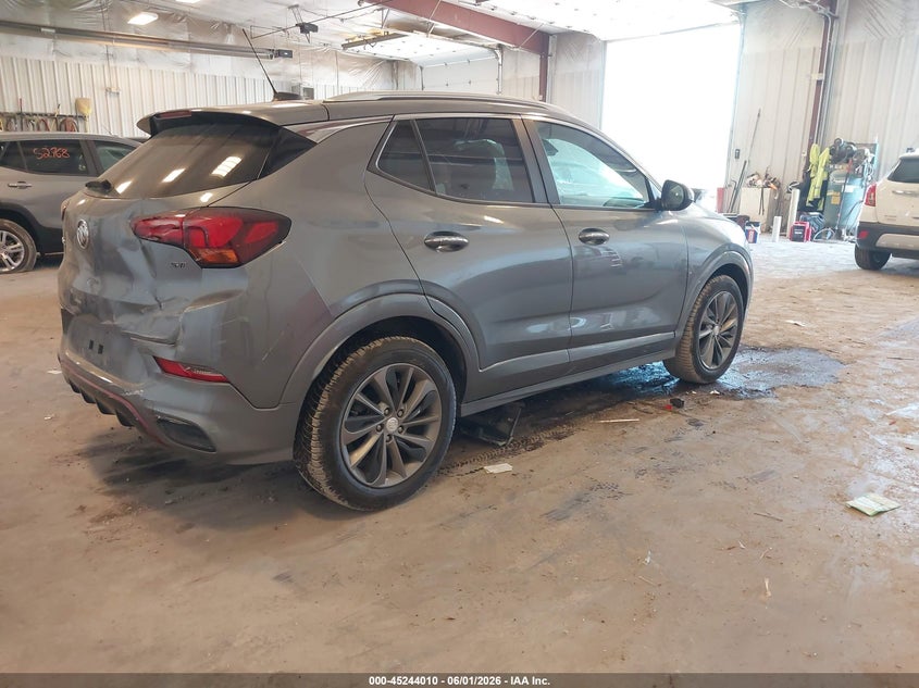 2022 Buick Encore gx VIN KL4MMDSL0NB067837 IAAI salvage auction — LEFT SIDE, Salvage Title, sold $3,300 on 2026-07-28 (photo 4)
