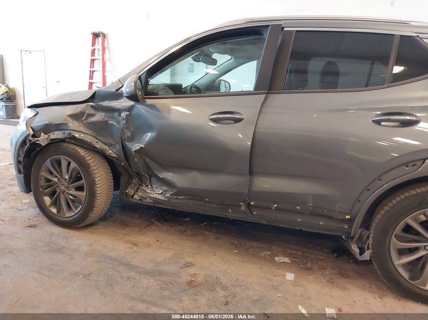 2022 Buick Encore gx VIN KL4MMDSL0NB067837 IAAI salvage auction — LEFT SIDE, Salvage Title, sold $3,300 on 2026-07-28 (photo 6)