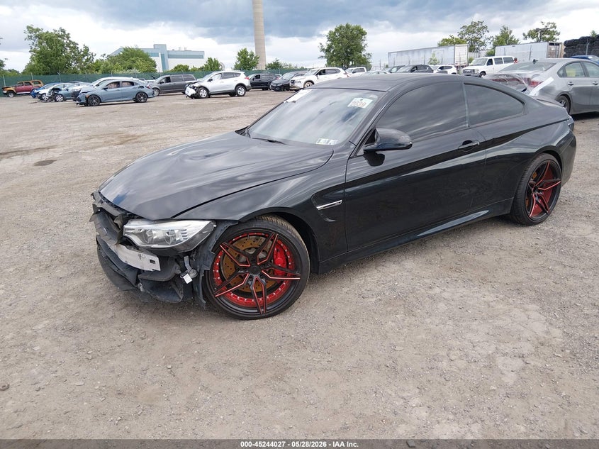 2015 BMW M4 VIN WBS3R9C58FK331185 IAAI salvage auction — FRONT END, Salvage Title, sold $8,800 on 2026-08-01 (photo 2)