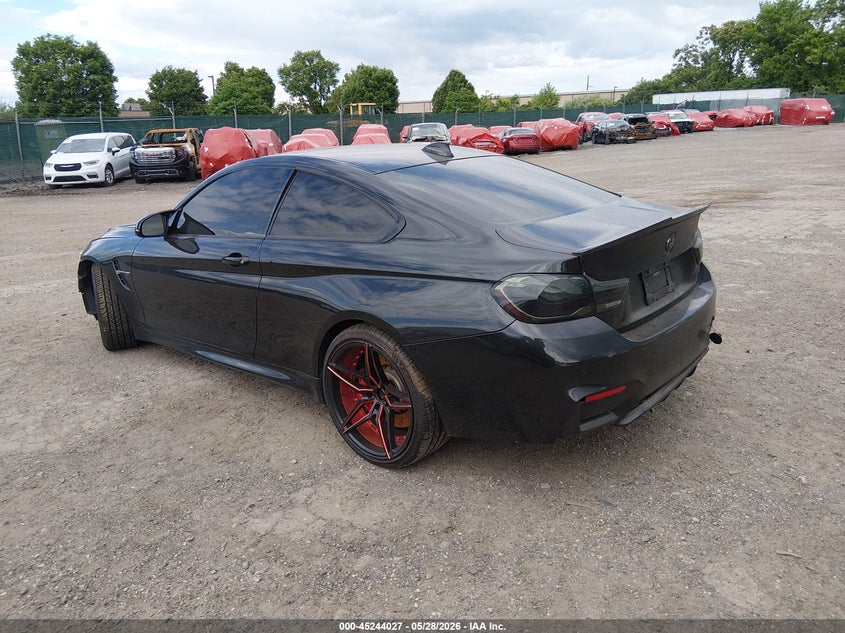 2015 BMW M4 VIN WBS3R9C58FK331185 IAAI salvage auction — FRONT END, Salvage Title, sold $8,800 on 2026-08-01 (photo 3)
