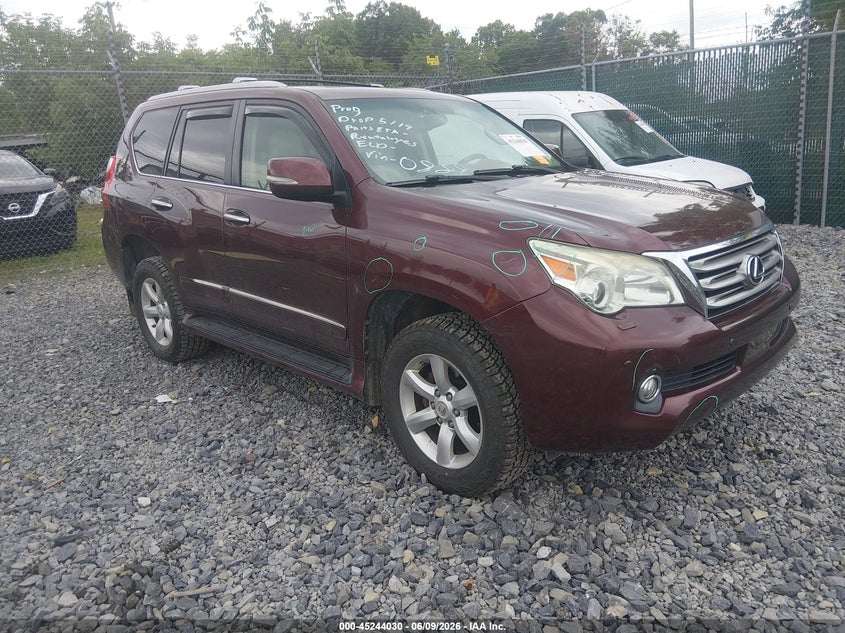 2010 Lexus Gx 460 VIN JTJJM7FX1A5008891 IAAI salvage auction — RIGHT FRONT, Salvage (West Virginia), sold $8,450 on 2026-07-22 (photo 1)